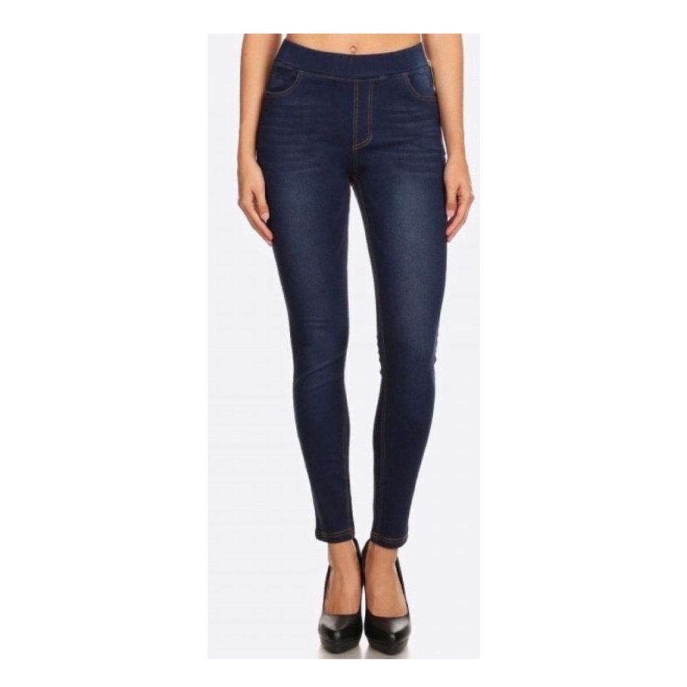 Women’s denim skinny jeggings